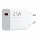 Xiaomi MDY-17-EF 45W USB-A hálózati töltő, fehér
