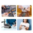 Dux Ducis Lawa Leather Case iPhone 16 Pro Max Detachable Magnetic Wallet tok, szürke