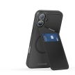 DUX DUCIS case RAFI II MAG stand MagSafe iPhone 16 tok, fekete