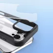Dux Ducis Skin X Pro iPhone 16 Pro Case with MagSafe and Flip Cover - tok, fekete