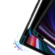 Dux Ducis Magi Case with Stylus Holder Samsung Galaxy Tab S10 FE/S9/S9 FE tok, fekete