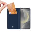 DUX DUCIS wallet case SKIN PRO Samsung Galaxy S24 FE tok, kék
