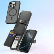 Dux Ducis Lawa Leather Case iPhone 16 Pro Max tok, fekete