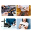 Dux Ducis Lawa Leather Case iPhone 16 Pro Max tok, fekete