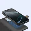 Dux Ducis Lawa Leather Case iPhone 16 Pro Max tok, fekete