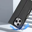 Dux Ducis Lawa Leather Case iPhone 16 Pro Max tok, fekete