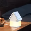 Duzzona W20 15W 4in1 indukciós töltő iPhone/AirPods/Apple Watch éjszakai lámpával, fehér