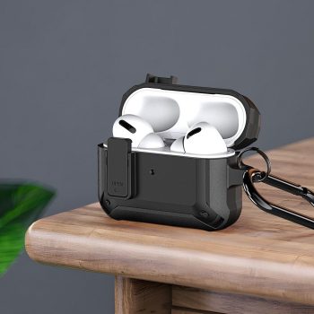   DUX DUCIS PECO protective case armor type AirPods Pro 2 tok, fekete