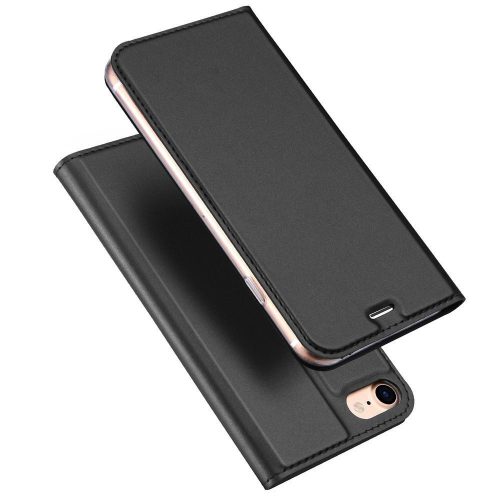 DUX DUCIS wallet case SKIN PRO SAMSUNG A15 5G tok, fekete