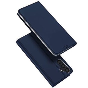 DUX DUCIS wallet case SKIN PRO SAMSUNG A15 5G tok, kék