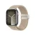 DUX DUCIS óraszíj MIXTURE PRO rugalmas fonott óraszíj Apple Watch 42/44/45/49 mm, bézs