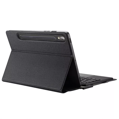DUX DUCIS case TK foldable with Wireless Keyboard SAMSUNG Tab S9/S9 FE/S10 FE tok, fekete