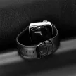 DUX DUCIS óraszíj YA valódi bőr Apple Watch 38/40/41 mm, fekete