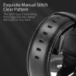 DUX DUCIS óraszíj YA valódi bőr Apple Watch 38/40/41 mm, fekete