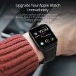 DUX DUCIS óraszíj YA valódi bőr Apple Watch 38/40/41 mm, fekete