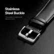 DUX DUCIS óraszíj YS valódi bőr Apple Watch 38/40/41 mm, fekete