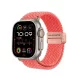 DUX DUCIS óraszíj MIXTURE PRO stretchable braided Apple Watch 38/ 40/ 41 mm, guava
