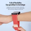 DUX DUCIS óraszíj MIXTURE PRO stretchable braided Apple Watch 38/ 40/ 41 mm, guava