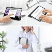 DUX DUCIS tok TOBY ceruza tárolóval SAMSUNG Tab S9 Plus, fekete