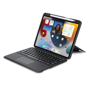   Dux Ducis DK Bluetooth billentyűzet tok Apple iPad Air 4/5/iPad Pro 11 (2018/2020/2021/2022), fekete