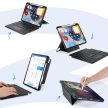 Dux Ducis DK Bluetooth billentyűzet tok Apple iPad Air 4/5/iPad Pro 11 (2018/2020/2021/2022), fekete