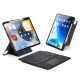 Dux Ducis DK Series Bluetooth Keyboard tok Apple iPad Pro 12.9 (2020/2021/2022) tok billentyűzettel, fekete