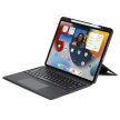 Dux Ducis DK Series Bluetooth Keyboard tok Apple iPad Pro 12.9 (2020/2021/2022) tok billentyűzettel, fekete