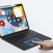Dux Ducis DK Series Bluetooth Keyboard tok Apple iPad Pro 12.9 (2020/2021/2022) tok billentyűzettel, fekete