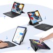 Dux Ducis DK Series Bluetooth Keyboard tok Apple iPad Pro 12.9 (2020/2021/2022) tok billentyűzettel, fekete