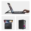 DUX DUCIS tok DK összecsukható vezeték nélküli billentyűzettel iPad Pro 10 (2022), fekete