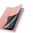 Dux Ducis Domo eco-leather smart tok Samsung Galaxy Tab S9 FE+/S9 Plus/S10 PLus, rózsaszín