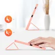 Dux Ducis Domo eco-leather smart tok Samsung Galaxy Tab S9 FE+/S9 Plus/S10 PLus, rózsaszín
