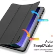 Dux Ducis Domo flip és smart sleep tok Samsung Galaxy Tab S9, fekete