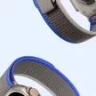 Dux-Ducis Sport tépőzáras óraszíj Apple Watch Ultra/9/8/7/6/SE/5/4/3/2/1 (42, 44, 45, 49 mm), kék-szürke