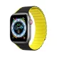 Dux Ducis Mágneses Apple Watch SE, 9, 8, 7, 6, 5, 4, 3, 2, 1 (41, 40, 38 mm) óraszíj (LD verzió), fekete, sárga