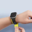 Dux Ducis Mágneses Apple Watch SE, 9, 8, 7, 6, 5, 4, 3, 2, 1 (41, 40, 38 mm) óraszíj (LD verzió), fekete, sárga