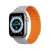 Dux Ducis Mágneses Apple Watch SE, 9, 8, 7, 6, 5, 4, 3, 2, 1 (41, 40, 38 mm) óraszíj (LD verzió), szürke, narancssárga