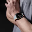Dux Ducis Mágneses Apple Watch SE, 9, 8, 7, 6, 5, 4, 3, 2, 1 (41, 40, 38 mm) óraszíj (LD verzió), szürke, narancssárga