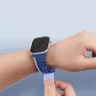 Dux Ducis Mágneses Apple Watch SE, 9, 8, 7, 6, 5, 4, 3, 2, 1 (41, 40, 38 mm) óraszíj (LD verzió), kék