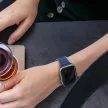 Dux Ducis Mágneses Apple Watch SE, 9, 8, 7, 6, 5, 4, 3, 2, 1 (41, 40, 38 mm) óraszíj (LD verzió), kék