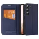 Dux Ducis Skin X2 oldalra nyíló tok Samsung Galaxy S23 Plus, kék