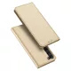 Dux Ducis Skin Pro case Samsung Galaxy S23 Plus cover flap card wallet stand tok, arany