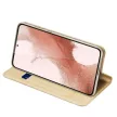 Dux Ducis Skin Pro case Samsung Galaxy S23 Plus cover flap card wallet stand tok, arany