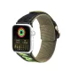 Dux Ducis óraszíj (kültéri változat) Apple Watch Ultra óraszíj, SE, 9, 8, 7, 6, 5, 4, 3, 2, 1 (49, 45, 44, 42 mm) Nylon szalag karkötő, fekete, zöld