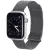 DUX DUCIS óraszíj MILANESE stailess steel magnetic Apple Watch 38/ 40/ 41 mm szürke