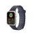 Dux Ducis óraszíj (Armor Version) Apple Watch SE óraszíj, 9, 8, 7, 6, 5, 4, 3, 2, 1 (41, 40, 38 mm) szilikon mágneses szalag karkötő, kék.