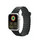 Dux Ducis óraszíj (Armor Version) óraszíj Apple Watch Ultra, SE, 9, 8, 7, 6, 5, 4, 3, 2, 1 (49, 45, 44, 44, 42 mm) szilikon mágneses óraszíj karkötő, zöld