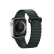 Dux Ducis óraszíj (Armor Version) óraszíj Apple Watch Ultra, SE, 9, 8, 7, 6, 5, 4, 3, 2, 1 (49, 45, 44, 44, 42 mm) szilikon mágneses óraszíj karkötő, zöld
