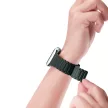 Dux Ducis óraszíj (Armor Version) óraszíj Apple Watch Ultra, SE, 9, 8, 7, 6, 5, 4, 3, 2, 1 (49, 45, 44, 44, 42 mm) szilikon mágneses óraszíj karkötő, zöld