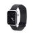DUX DUCIS óraszíj MILANESE acél mágneses acél óraszíj Apple Watch 38/40/41 mm, fekete